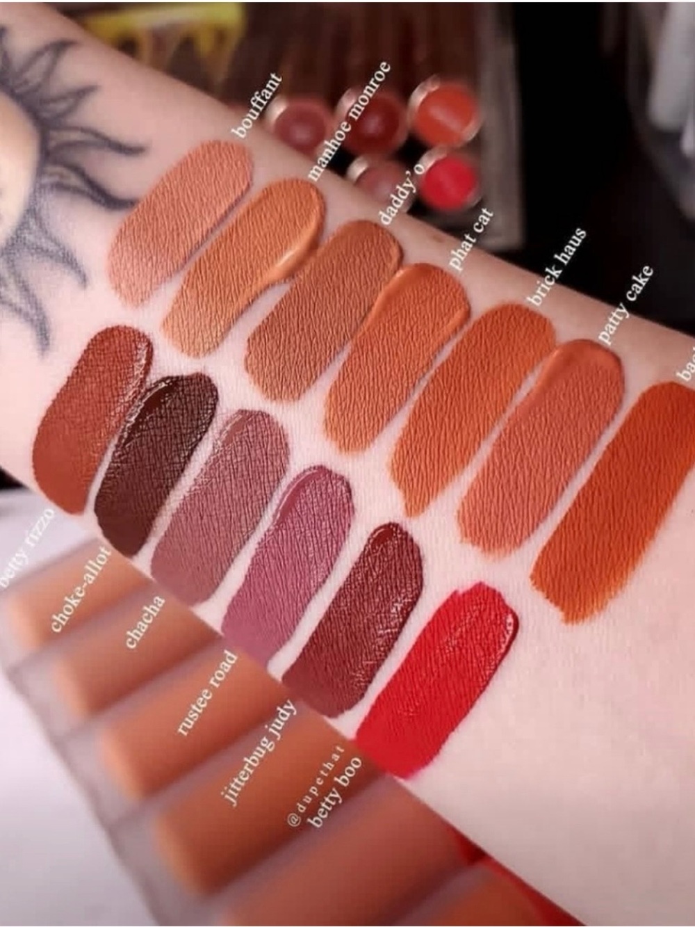 Hank and Henry Cherry Mattes Liquid Mousse Matte Lipstick in Phat Cat